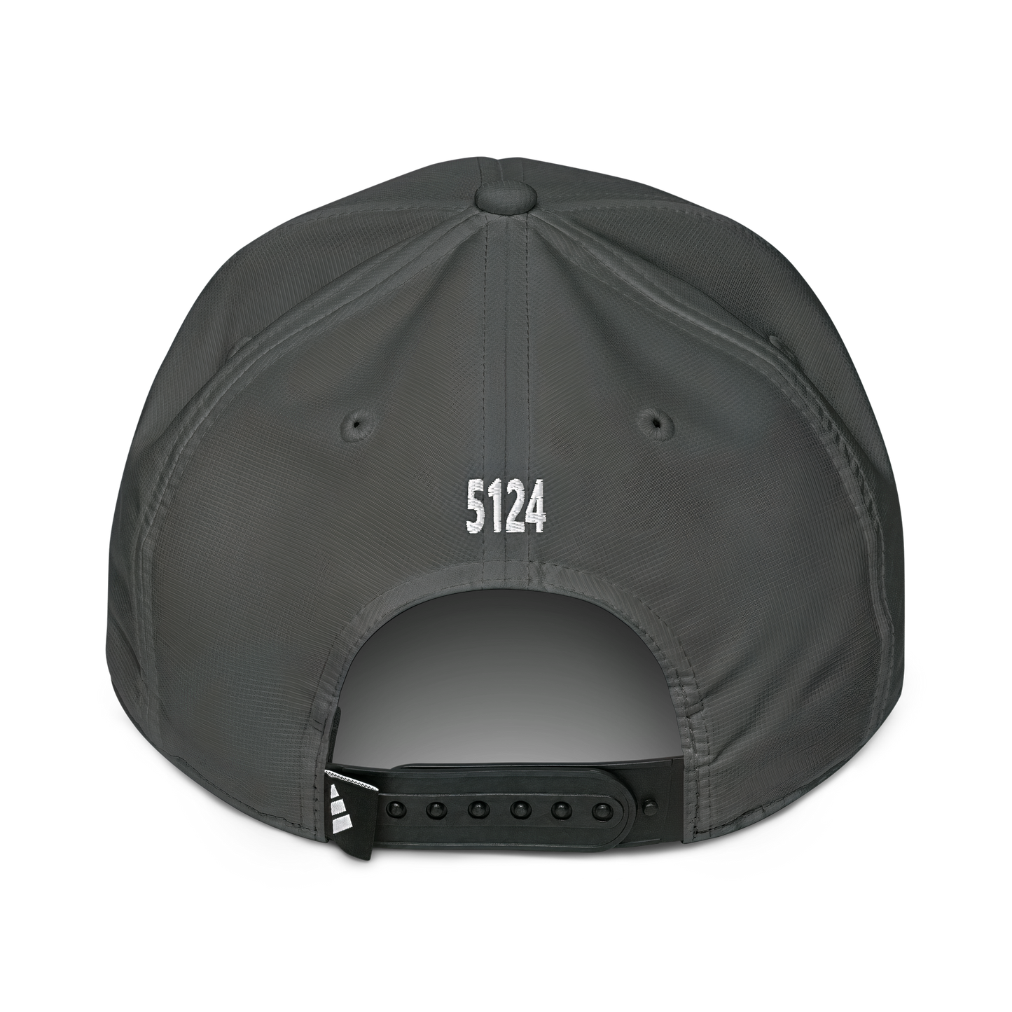 Black Adidas x Focus Rich snapback hat from California Resort collection with logos and black snap closure